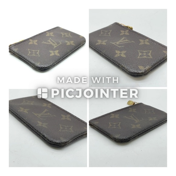 AUTH LOUIS VUITTON Pochette Cles Wallet Monogram Coin Case - Picture 8 of 10